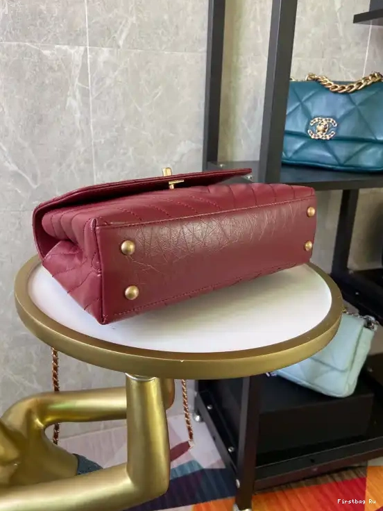 First Bag Ru COCO CHANEL HANDLE BAG 0514